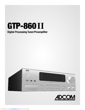 Adcom Gtp-602 Manual