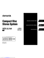 Aiwa Nsx-Aj203 Manual