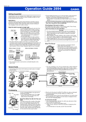 Casio Pathfinder Manual Instructions