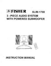 Fisher Slim-1600 Manual