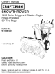 manual snow auger